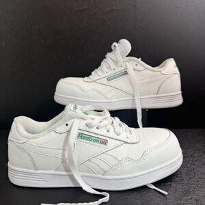 Reebok Club Memt Work Sneakers, White, Women's 7M